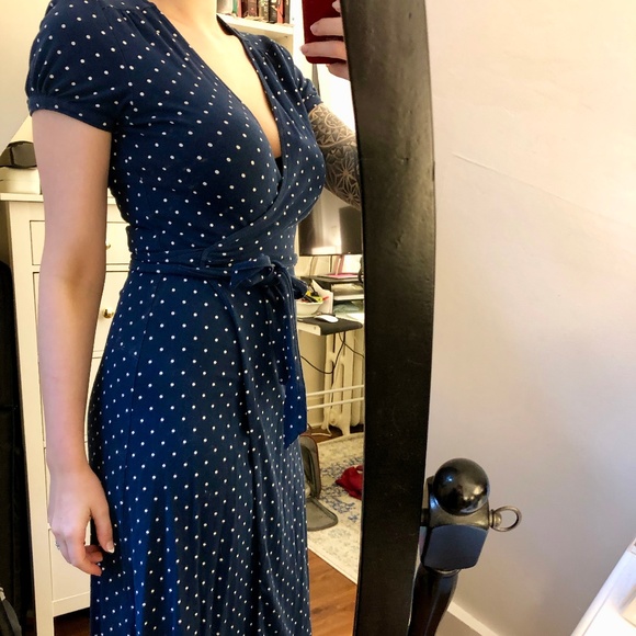 lands end wrap dress